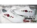 Diy Rose Patch Vans Instagram Inspired