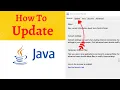 How to update Java online on PC How to update Java in Win10