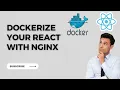 Containerize Your React App with Docker - Step-by-Step Tutorial