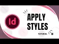 How to Apply a Paragraph Style in InDesign