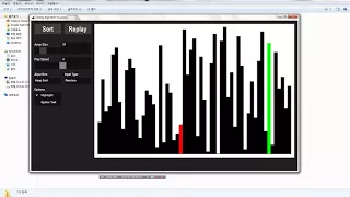Pygame GUI and Sorting Visualizer Test