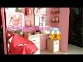 Our Generation Style Shine Hair Salon Playset Unboxing 30 Accessories Lights