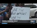 Postal Workers Rally In Detroit