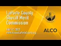 LaPorte County Sheriff Merit Commission July 12 2023