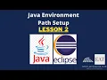 Java Environment Path Setup