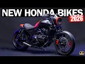 De 7 beste nieuwe Honda-motorfietsen voor 2026!