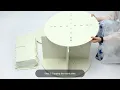 Rotating Shoe Rack Tower Installation 360 Revolving Shoe Organizer rack display