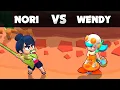 NORI vs WENDY 1 vs 1 Brawl Stars