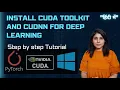 Installing Cuda Toolkit And cuDNN How to Setup NVIDIA GPU For Deep Learning