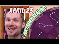 Secret Language of Birt ays April 23 Birt ay Reading