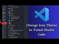 Change the Icon Theme in Visual Studio Code Easy Steps