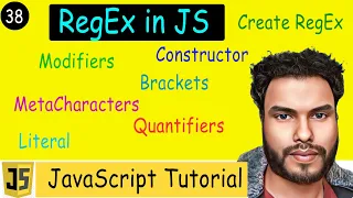 Regular Expression in JS Create Regex Modifiers Brackets MetaCharacters and Quantifiers