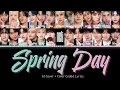 Lagu NCT OT25 - Spring Day (BTS) | AI Cover + Color Coded Lyrics