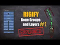 Blender 2 8 3 6 Rigify Tutorial 7-1 Rigify Bone Groups and Layers Overview