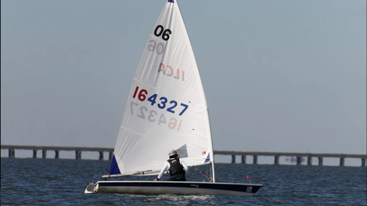 ILCA 6 Light Air-Raw Footage