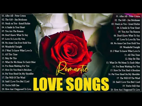 Download MP3 🔴Best Romantic Love Songs 2023 | Love Songs 80s 90s Playlist English | Backstreet Boys Mltr Westlife
