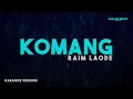 Raim Laode – Komang  Karaoke Version Mp3 Song Download