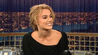 Keira Knightley s Pirates of the Caribbean Cleavage Late Night with Conan O Brien