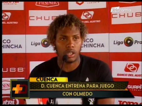Deportivo Cuenca entrena para juego con Olmedo