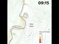 NewPaltz 100yr 2080 Flood Risk Animated