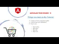 Angular Tutorial - 6 Form Builder Form Validation mat-error mat-hint