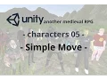 Unity 5 Tutorial Characters 05 - Simple Move