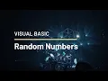 Generate Random Numbers in Visual Basic