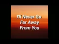 I'll Never Go - Nexxus Lyrics