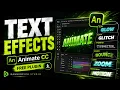 FREE Text Effects Plugin for Adobe Animate CC Bannerpick Studio Full Tutorial