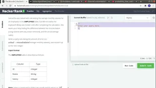 THE BLUNDER SQL HACKERRANK