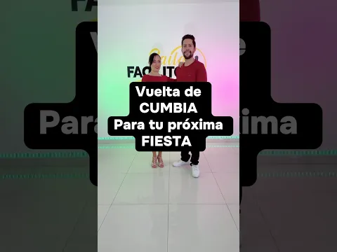 Aprende una vuelta de #cumbia de forma facilita #bailafacilito #vueltasdecumbia #shortvideo