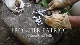 Casting Lead Balls DIY Ammo
