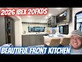 Front Kitchen Travel Trailer 2026 Ibex 20FKDS