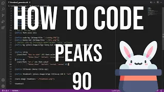 how to code racket 90 - peaks recursion