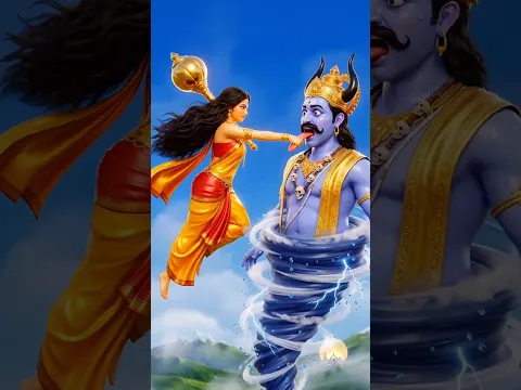 माता बगलामुखी ने असुर की जीभ क्यों पकड़ी? 😱 Baglamukhi Mata #facts