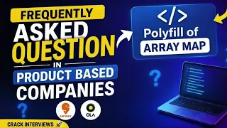Polyfill for Array map in JavaScript Frontend Interview Question