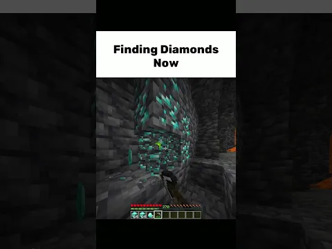 Finding Diamonds Then VS Now