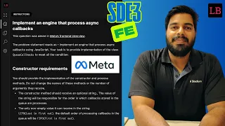 I solved META s hard JavaScript interview question Process Async Callback Queue
