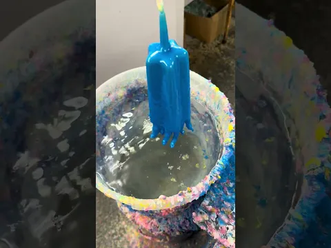 plop plop goose #oddlysatisfying #wax #asmr  #gsycandles #candlemaking