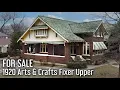FOR SALE CHEAP 1920 Arts Crafts Fixer Upper