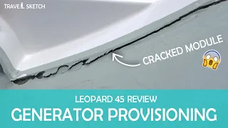 Factory Generator Provisioning Option Problems | LEOPARD 45 CATAMARAN REVIEW