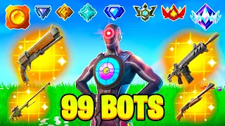 99 BOTS RANKED MAP FORTNITE CREATIVE - UFO RANKED SYSTEM ALL WEAPONS