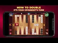 How To Double - backgammon king online