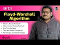 Floyd-Warshall Algorithm in Telugu What Uses Key terminologies Python DSA srkcodes