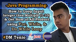 How to make Simple Multiplication Table Sum of All Product using For While Do Loop in Java
