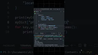 Python Dictionary Explained in 60 Seconds l