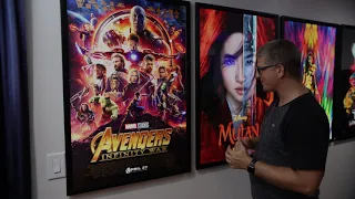 Glowbox World Famous LED Movie Poster Light Box Frames - Made in the USA