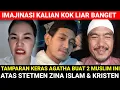 Lagu IMAJINASI ESLAM RATA-RATA SEPERTI INI‼️TAMPARAN KERAS AGATHA BUAT 2 MUSLIM INI ATAS STETMEN ZIN4