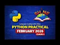 PYTHON PRACTICAL CLASS - 6 O LEVEL FEBRUARY 2026 A must-watch before the exam