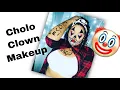 Cholo clown makeup tutorial